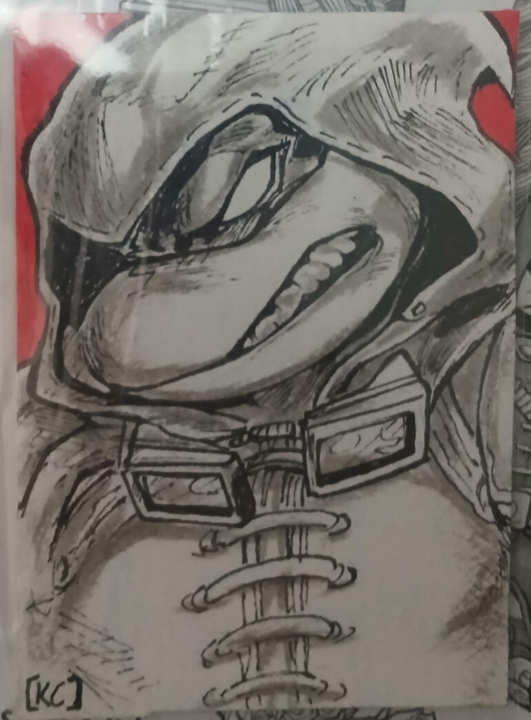 Last Ronin Sketchcard