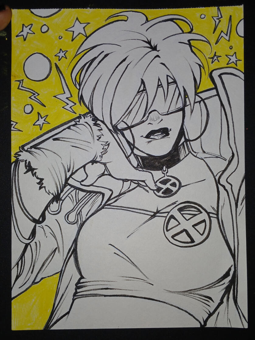 JUBILEE pencil crayon and ink