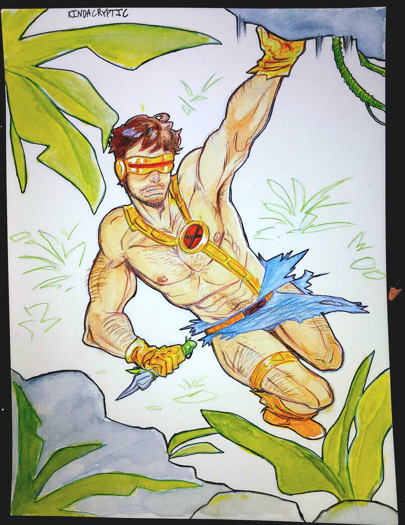 Cyclops Watercolour 9x12