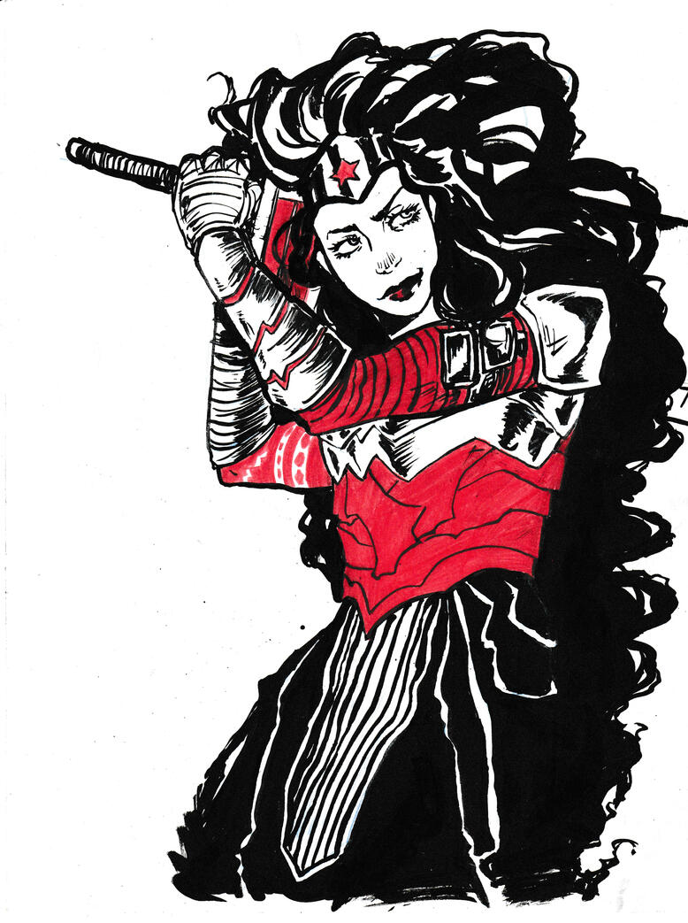 8.5 x 11 Absolute Wonderwoman