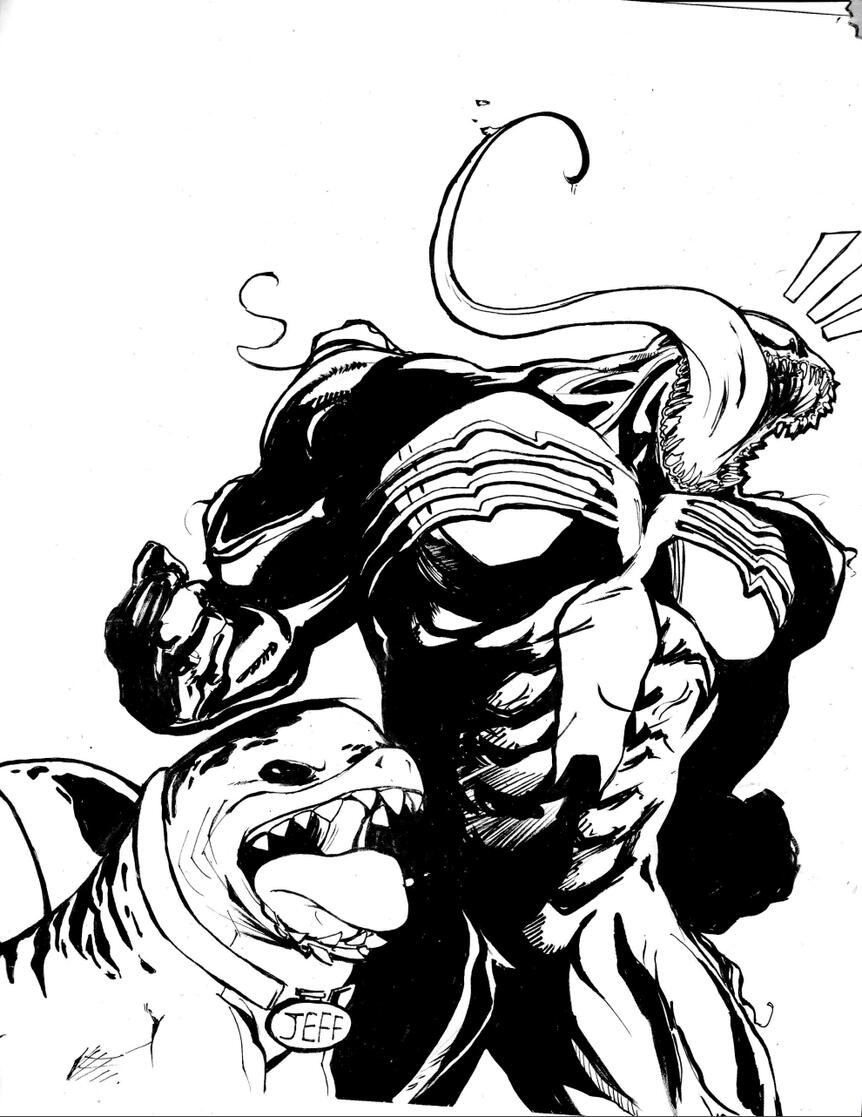 8.5 x 11 Venom and Jeff